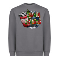 Storm coffe Heavyweight Sweatshirt - CowhideDigitalArt