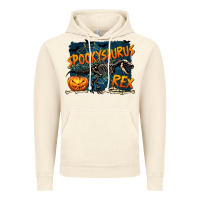 Vintage Artic Spooky Saurus Rex Vintage Hoodie - texasbilliewilder