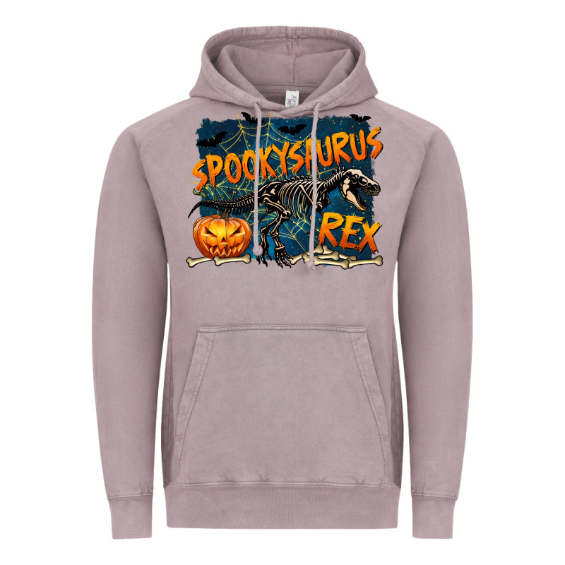 Spooky Saurus Rex Vintage Hoodie by texasbilliewilder | Teevron