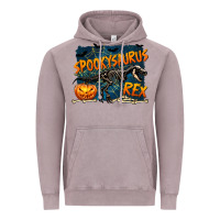 Vintage Zinc Spooky Saurus Rex Vintage Hoodie - texasbilliewilder