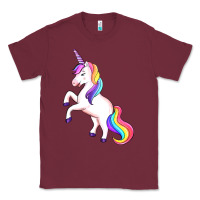 Burgundy unicorn Classic Tee - Artiststas