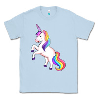 Dusty Blue unicorn Classic Tee - Artiststas