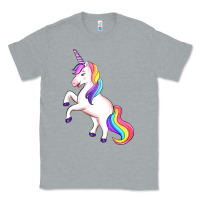 Heather Grey unicorn Classic Tee - Artiststas