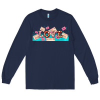 Navy love and love letters Long Sleeve Tee - AdoDesignShop