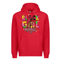 Red black girl magic Premium Hoodie - Artiststas