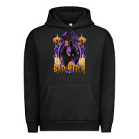Pigment Black Bad Witch Black Woman Urban Hoodie - texasbilliewilder