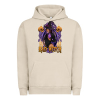 Pigment French Oak Bad Witch Black Woman Urban Hoodie - texasbilliewilder