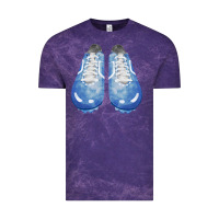 Cloud Purple blue cleats fa element Vintage Tee - FaDigitalArtStudio