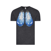 Vintage Black blue cleats fa element Vintage Tee - FaDigitalArtStudio