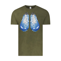 Vintage Olive blue cleats fa element Vintage Tee - FaDigitalArtStudio