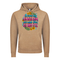 Vintage Coffee throwing sarcasm around like confetti Vintage Hoodie - Zillion Design Studio