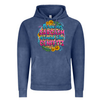 Throwing Sarcasm Around Like Confetti Vintage Hoodie | Teevron