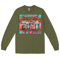 Army Green nurse fuel coffee cups Long Sleeve Tee - Jasminsmagicworld