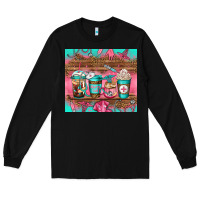 Black nurse fuel coffee cups Long Sleeve Tee - Jasminsmagicworld