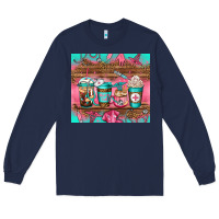 Navy nurse fuel coffee cups Long Sleeve Tee - Jasminsmagicworld