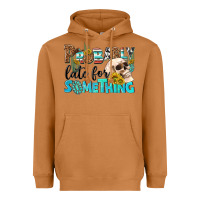 Meerkat probably late for something Heavyweight Hoodie - NancyCooperArtShop