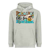 Moon Dust probably late for something Heavyweight Hoodie - NancyCooperArtShop
