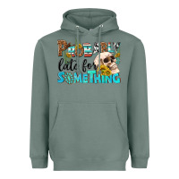 Sage probably late for something Heavyweight Hoodie - NancyCooperArtShop