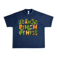 Navy St. Patrick's Can't pinch this Urban Heavy Tee - OliviaCreatesArt