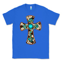 True Royal cowhide gemstone  cross Classic Tee - JahusDesignShop