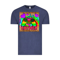 Gaymer Mousepad Vintage Tee | Teevron