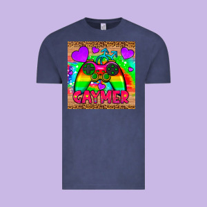 Gaymer Mousepad Vintage Tee Designed By Hra Design Shop