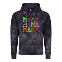 Cloud Black Spooky Mama Vintage Hoodie - texasbilliewilder
