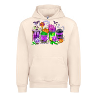 Sandshell Halloween Coffee Cups Urban Hoodie - texasbilliewilder
