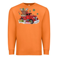 Carrot christmas truck Premium Sweatshirt - MaliasSmallBusiness