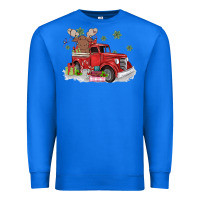 True Royal christmas truck Premium Sweatshirt - MaliasSmallBusiness