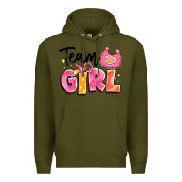 Army Green team girl Premium Hoodie - Artiststas