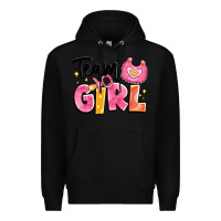 Black team girl Premium Hoodie - Artiststas