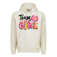 Oatmeal Heather team girl Premium Hoodie - Artiststas