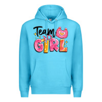 Ocean Blue team girl Premium Hoodie - Artiststas