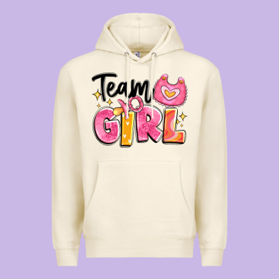 Team Girl Premium Hoodie Designed By Artiststas