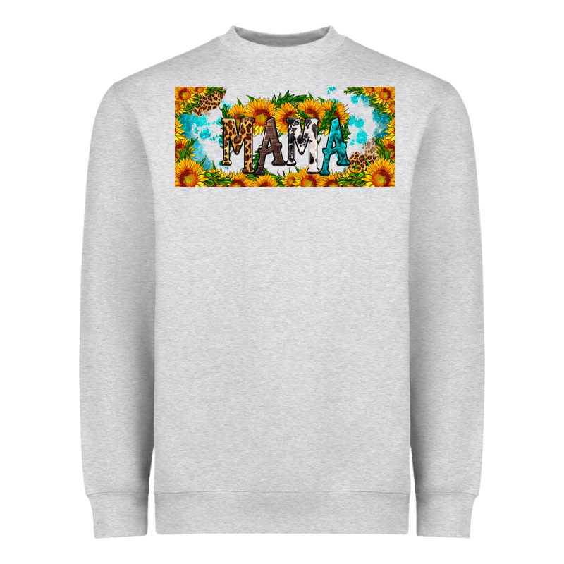 Mama Sunflower Libbey Cup Heavyweight Sweatshirt by HRA Design Shop | Teevron