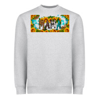Heather Grey mama sunflower libbey cup Heavyweight Sweatshirt - HRA Design Shop