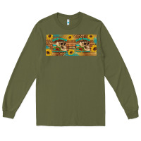 Army Green dead tired fueled by coffee  mug 15 oz Long Sleeve Tee - Artiststas