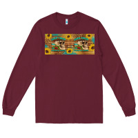 Burgundy dead tired fueled by coffee  mug 15 oz Long Sleeve Tee - Artiststas