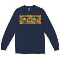 Navy dead tired fueled by coffee  mug 15 oz Long Sleeve Tee - Artiststas