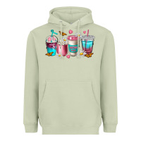 Matcha mom fuel coffee cups Heavyweight Hoodie - NancyCooperArtShop