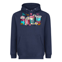 Navy mom fuel coffee cups Heavyweight Hoodie - NancyCooperArtShop