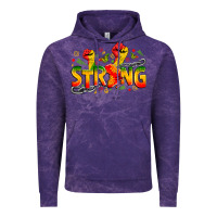 Cloud Purple strong juneteenth Vintage Hoodie - Zillion Design Studio