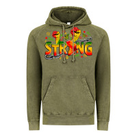 Vintage Olive strong juneteenth Vintage Hoodie - Zillion Design Studio