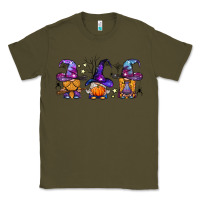 Army Green witch gnomes Halloween Classic Tee - BundleAndBundleShop