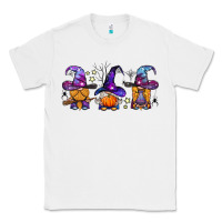 White witch gnomes Halloween Classic Tee - BundleAndBundleShop