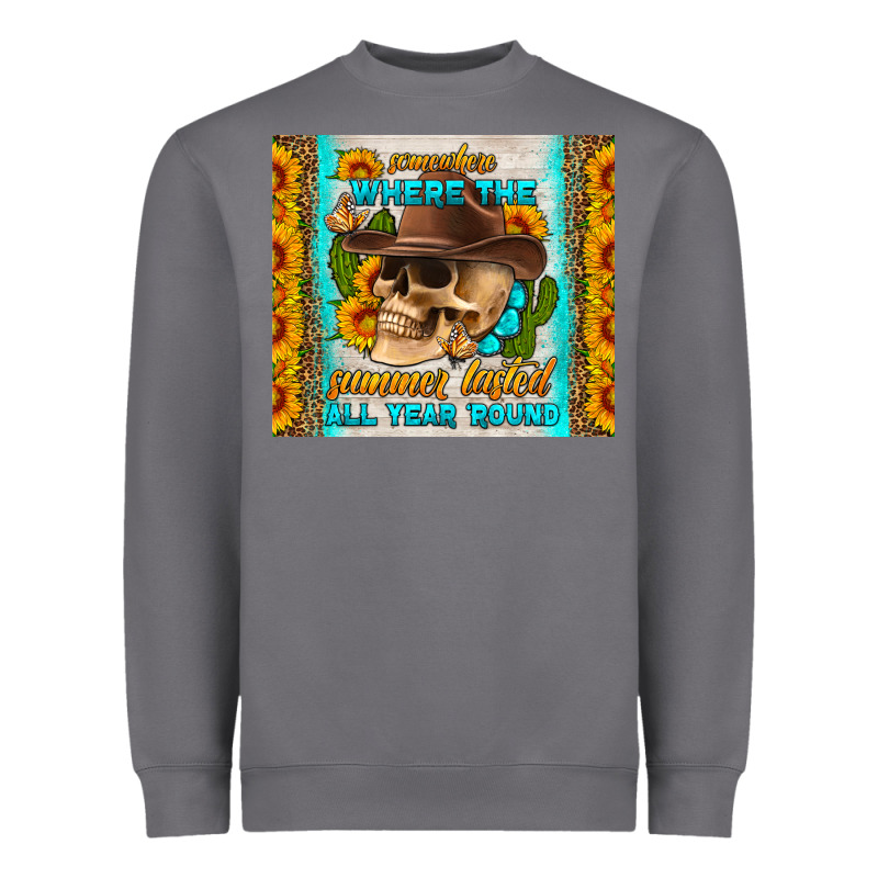 Somewhere Where The Summer Lasted All Year Around Tumbler Heavyweight Sweatshirt by HRA Design Shop | Teevron