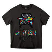 Asphalt autism mom Heavy Core Tee - CowhideDigitalArt