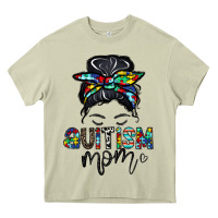 Mossy autism mom Heavy Core Tee - CowhideDigitalArt