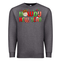 Charcoal Heather howdy new year Premium Sweatshirt - MaliasSmallBusiness